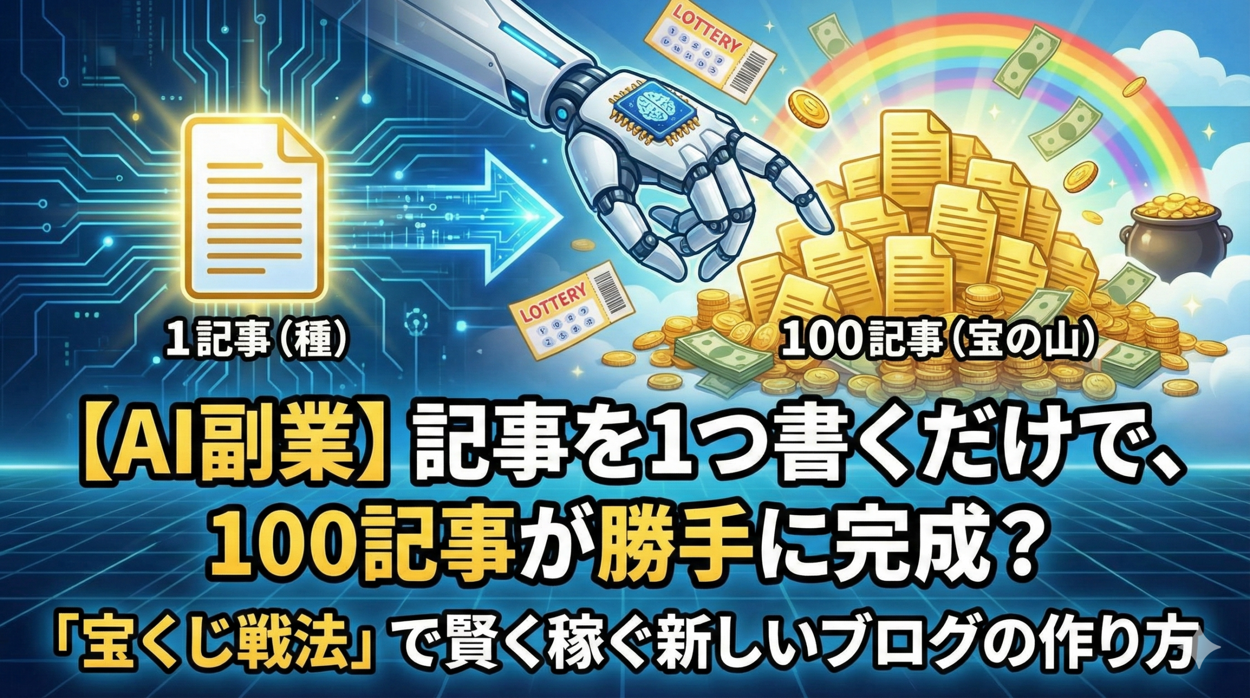 AI時代【宝くじ戦法】で稼げた例 「駅」