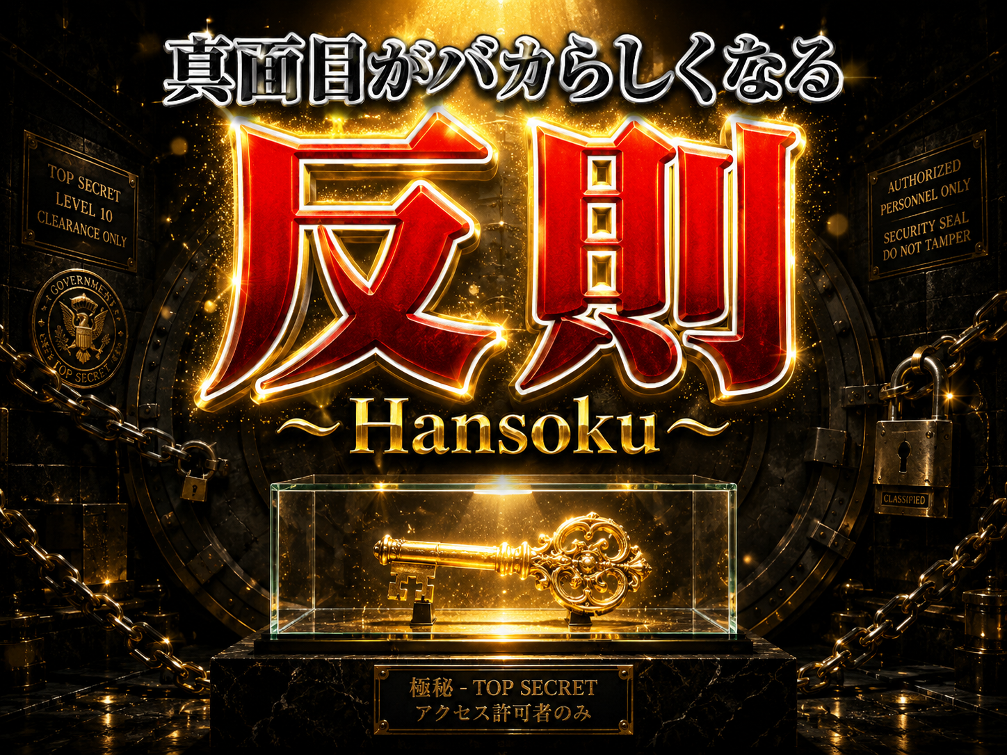 【反則 ~HANSOKU~】楽したくてしょうがない僕が、ついに“一握り”を掴んだって感じです